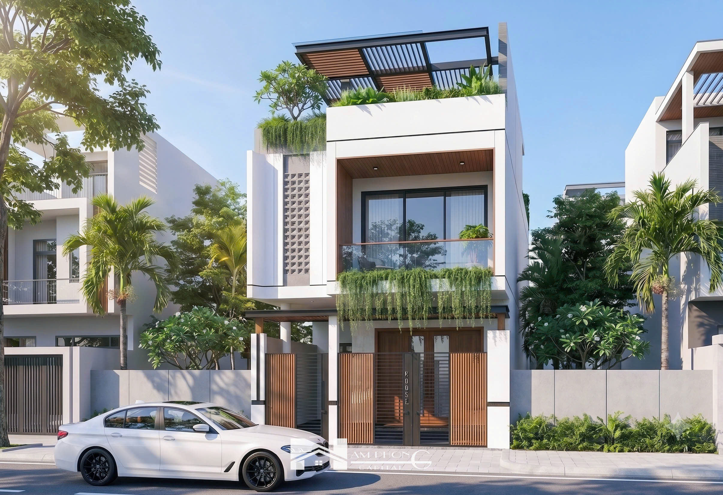Thiết kế nhà phố với thẩm mỹ, công năng và giá trị bền vững của Nam Phong Capital Thiết kế nhà phố với thẩm mỹ, công năng và giá trị bền vững của Nam Phong Capital