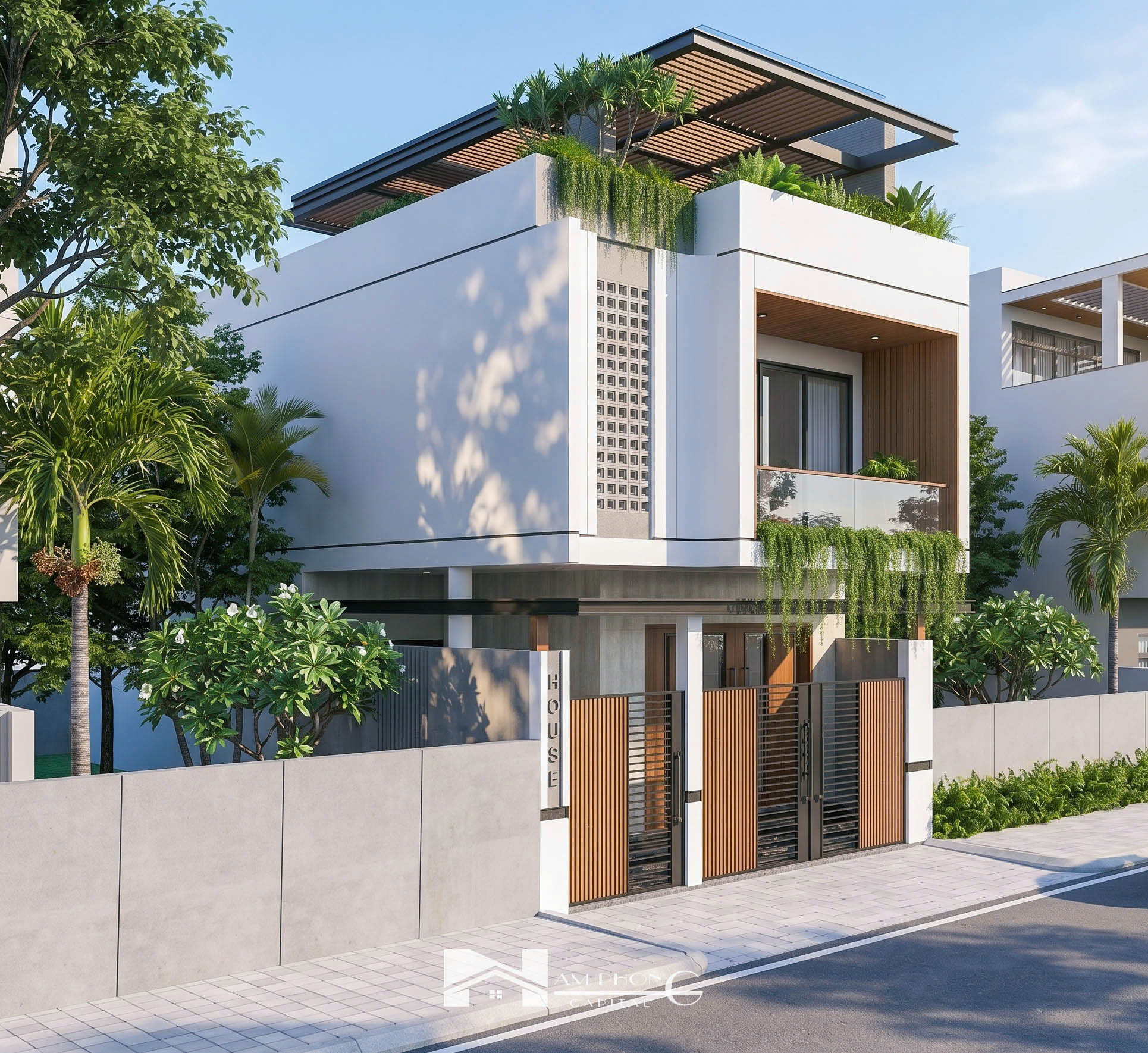 Thiết kế nhà phố với thẩm mỹ, công năng và giá trị bền vững của Nam Phong Capital Thiết kế nhà phố với thẩm mỹ, công năng và giá trị bền vững của Nam Phong Capital