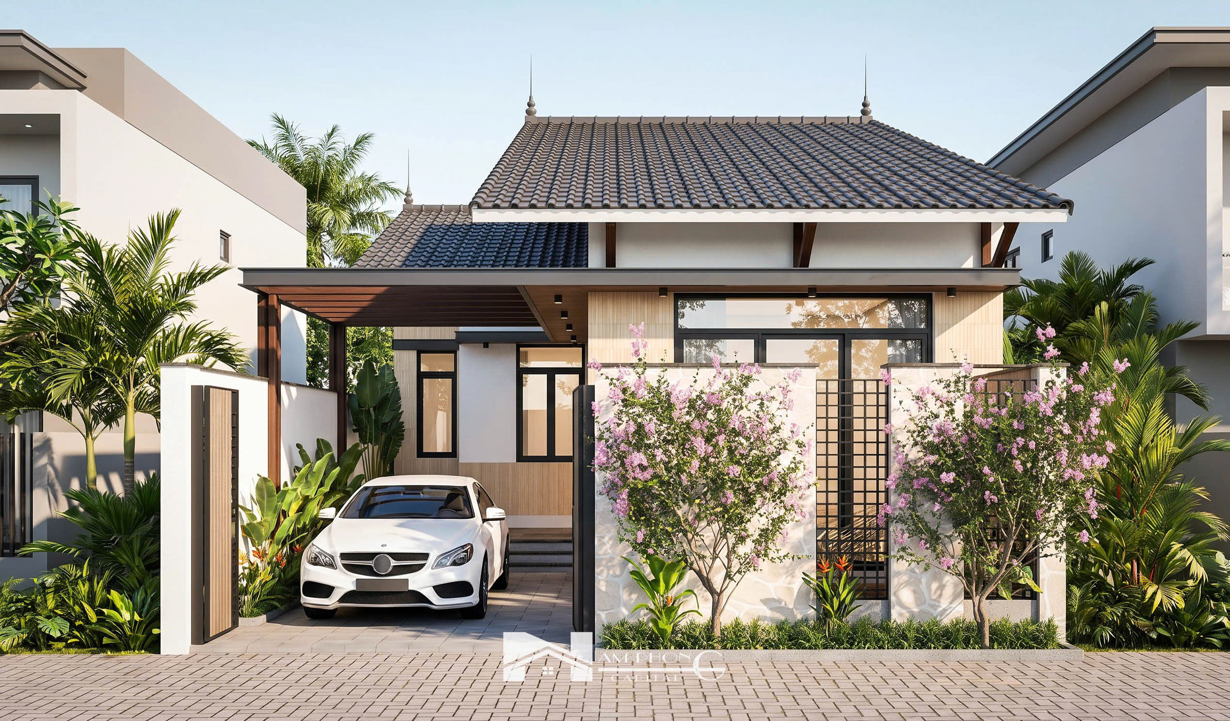 Thiết Kế Nhà Tại Gia Viễn Ninh Bình – Mẫu Nhà Vườn Ngọc Hải Home