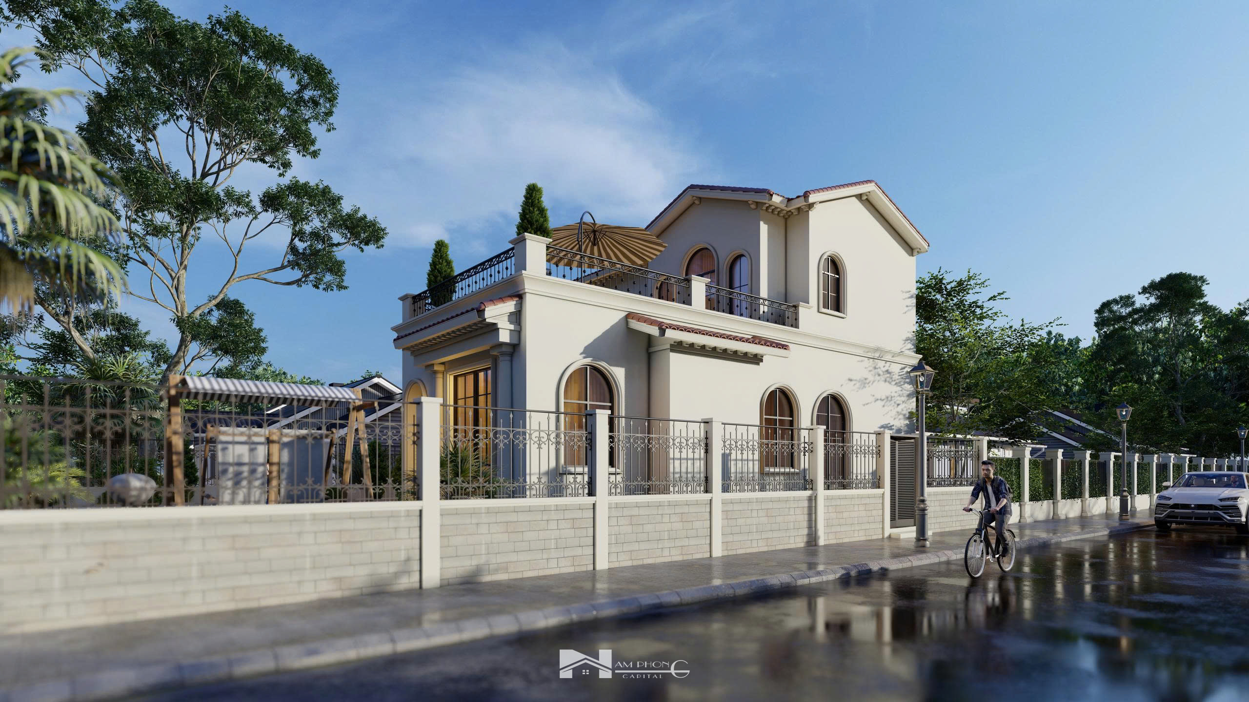 Địa Trung Hải Villa - Thiết Kế Biệt Thự 2026