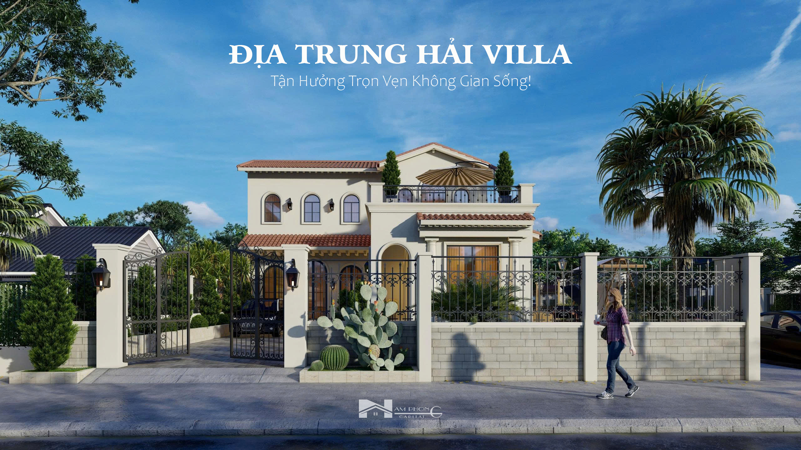 Địa Trung Hải Villa - Thiết Kế Biệt Thự 2026
