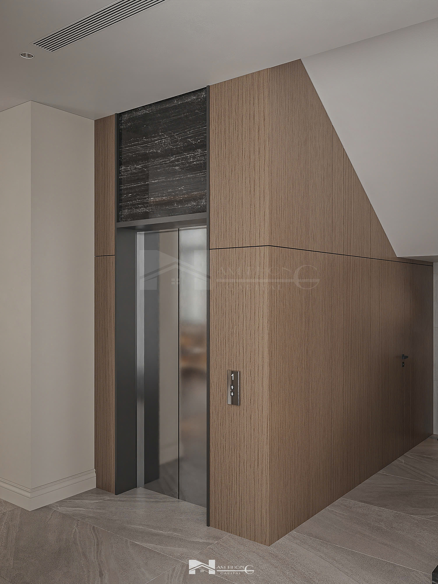 Thiết kế hiện đại của không gian bên trong Yen Khanh Villa