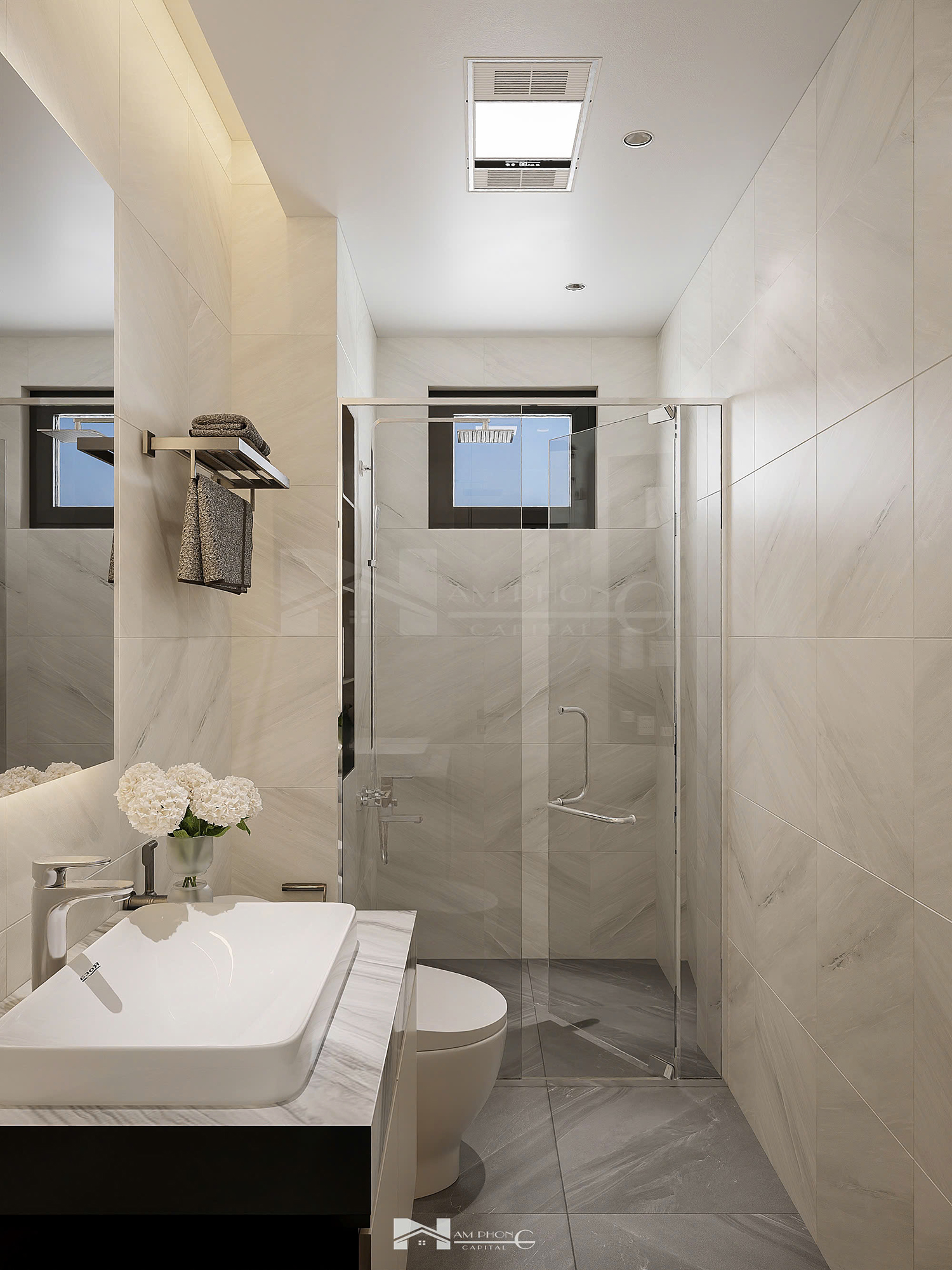Thiết kế hiện đại của không gian bên trong Yen Khanh Villa