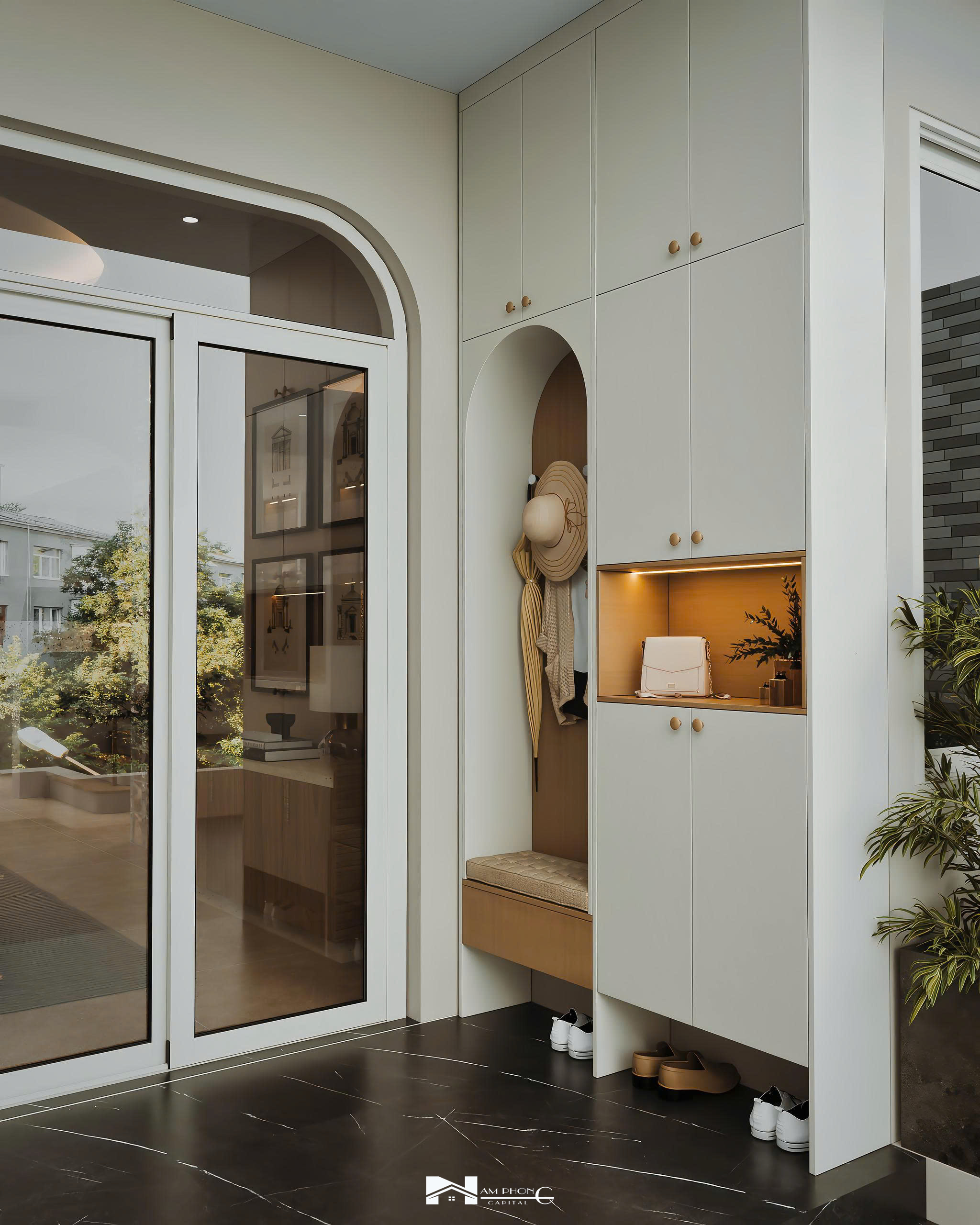 Thiết kế nội thất hiện đại tối giản