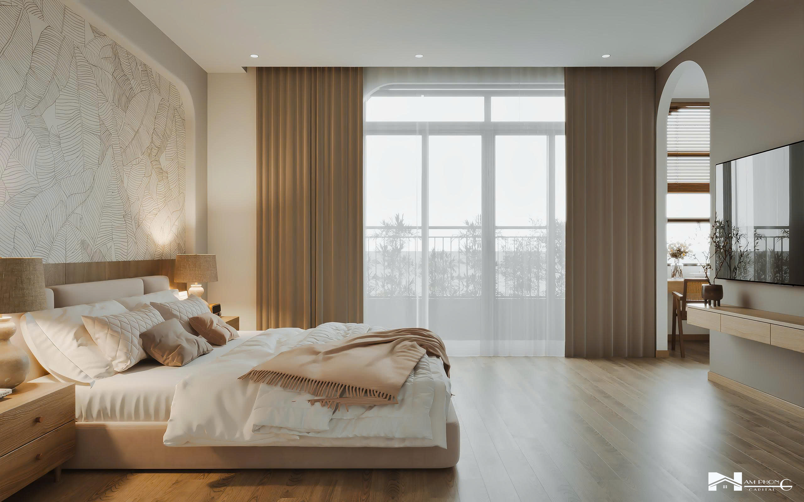 Thiết kế nội thất hiện đại tối giản