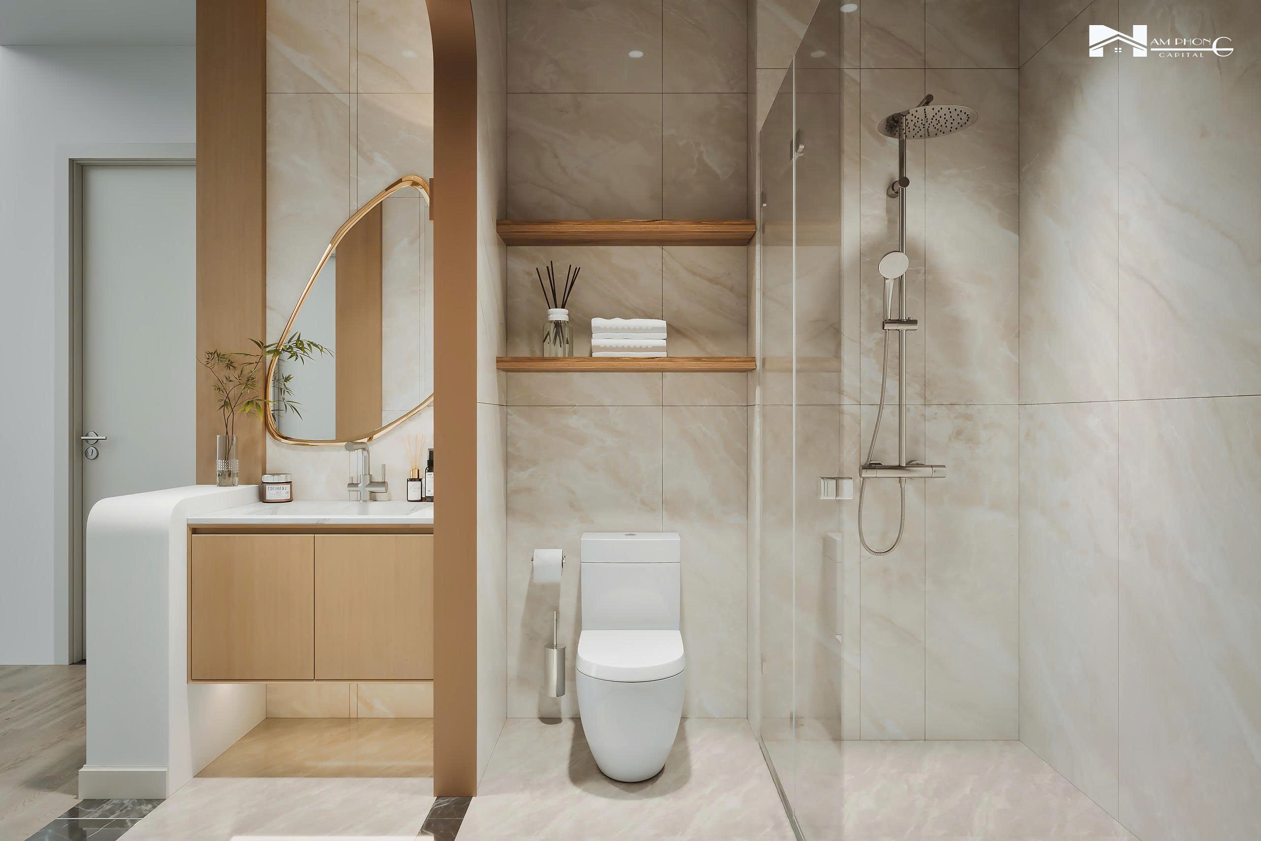 Thiết kế nội thất hiện đại tối giản