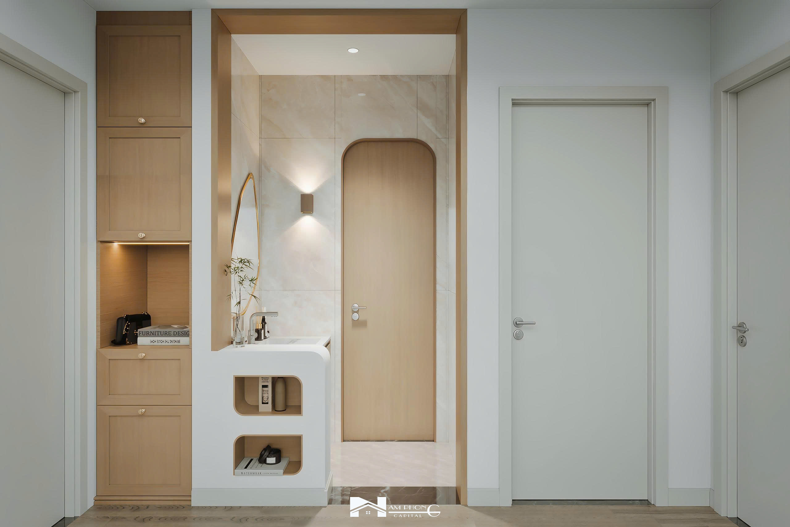 Thiết kế nội thất hiện đại tối giản