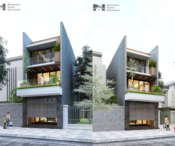 THIẾT KẾ NHÀ PHỐ HIỆN ĐẠI ĐỘC ĐÁO – XU HƯỚNG KIẾN TRÚC DẪN ĐẦU 2025