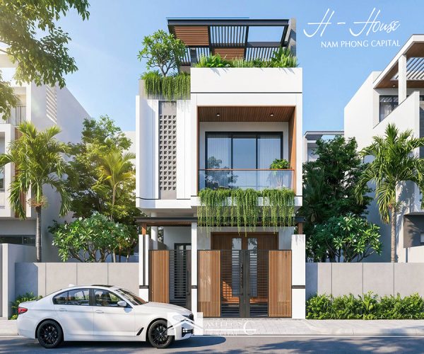 Thiết Kế Nhà Phố H-House: Thẩm Mỹ, Công Năng Và Giá Trị Bền Vững Là Số 1