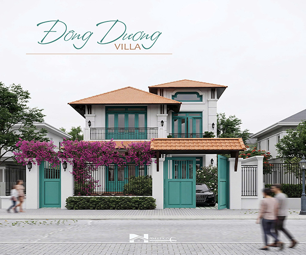 Mẫu Thiết Kế Biệt Thự Đông Dương Sang Trọng 2026
